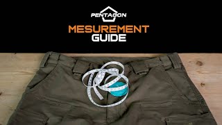 How to measure your Pants | Pentagon Tactical