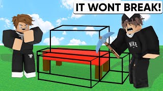 I Secretly CHEATED Using INVISIBLE BLOCKS.. (Roblox Bedwars)