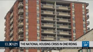 Looking at a national housing crisis in one riding