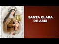 Oración a Santa Clara de Asis