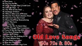 Lionel Richie, James Ingram, Dan Hill, David Foster, Peabo Bryson - Old Love Songs 70s 80s