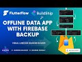 #BuildShip + #FlutterFlow - Offline Data App with Firebase Backup!