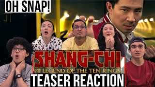 SHANG-CHI AND THE LEGEND OF THE TEN RINGS OFFICIAL TEASER REACTION | MaJeliv REACTION || OH SNAP!!