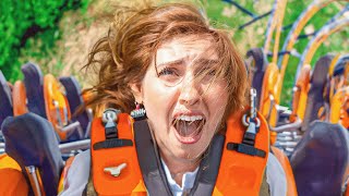 Riding the Scariest Roller Coaster in the World *I literally cried*