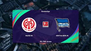 Mainz 05 vs Hertha Berlin goals and highlights  2021