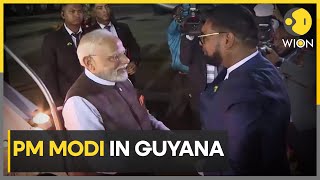 PM Modi In Guyana: First Indian PM To Visit Guyana In 56 Years | World News | WION