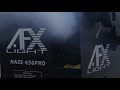 afx haze 650 pro haze machine