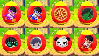 Tag with Ryan Mystery Surprise Egg Search Video Special Episode All Characters Unlocked Combo Panda