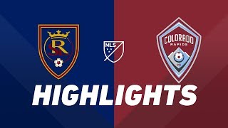 Real Salt Lake vs. Colorado Rapids | HIGHLIGHTS - August 24, 2019