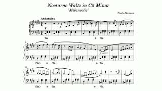 Paulo F. Moraes - Nocturne Waltz in C# Minor "Mélancolie"