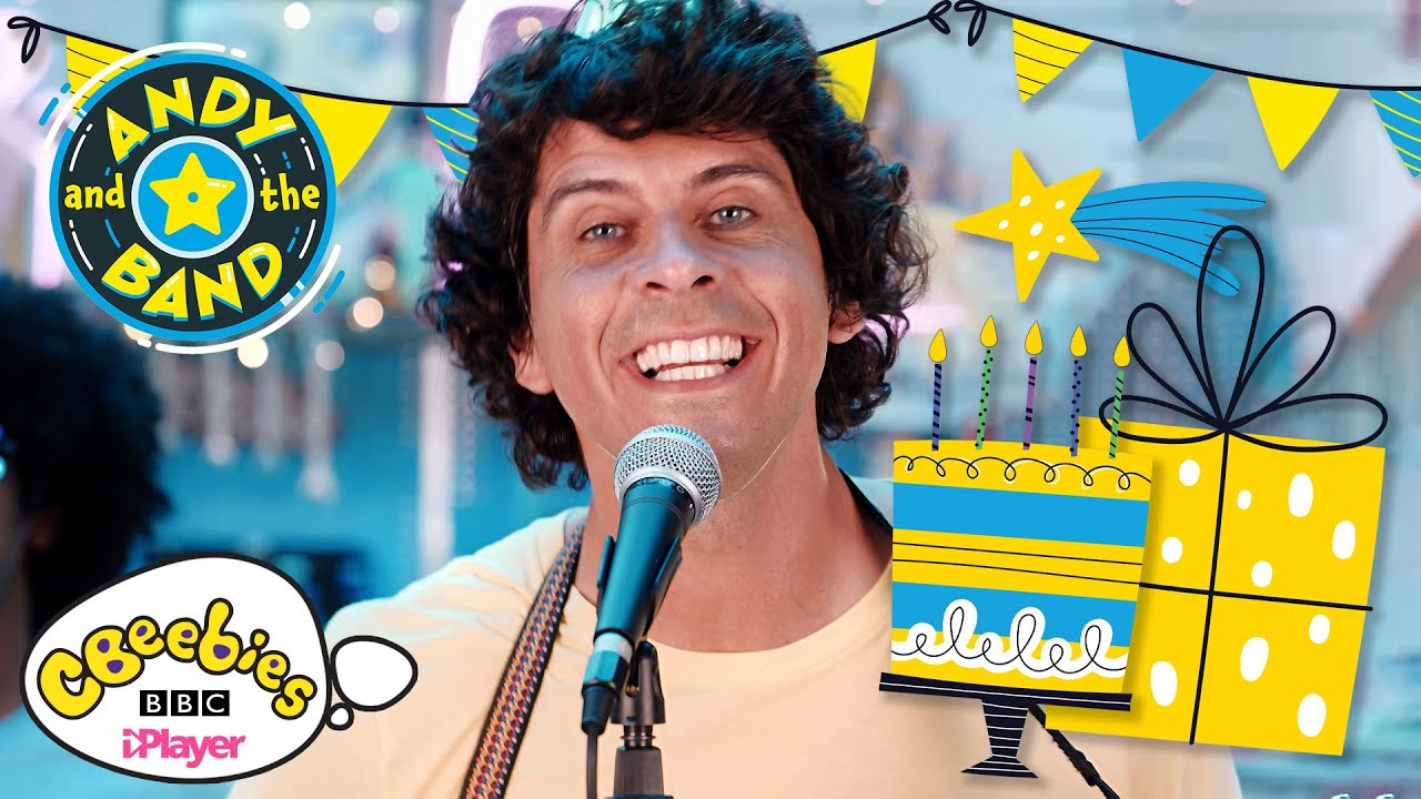 Happy Birthday Song 🎁🎂🎶 | Andy And The Band | CBeebies - YouTube