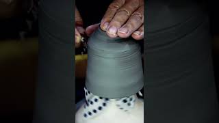 陶芸技法シリーズ【表面装飾】螺旋 #pottery #ceramics #shorts #陶芸