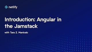 What is Angular in the Jamstack?