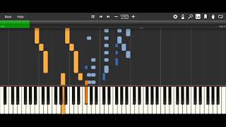 Schumann - Perfect Happiness (Scenes from Childhood op.15) - Grand Piano HQ - Synthesia HD 60 fps