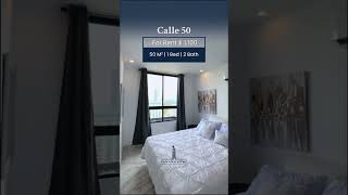 $1,100 Beautiful apartment in the middle of the city Calle 50 for rent