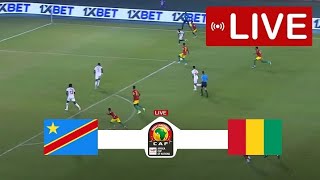 بث مباشر مباراة غينيا ضد الكونغو الديمقراطية اليوم