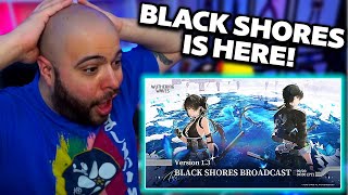 Version 1.3 Livestream REACTION! l Wuthering Waves 1.3 Black Shores Broadcast