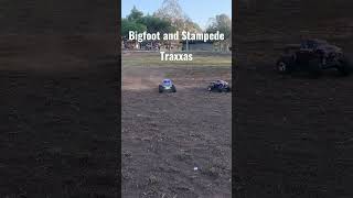 Traxxas Bigfoot and Stampede