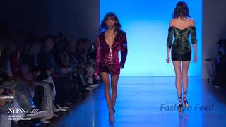 Diva Davanna walks Laquan Smith NYFW 2018