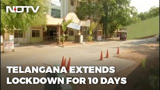 Covid-19 News: Telangana Covid Lockdown Extended Till June 10