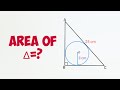 Area of triangle| Inradius| circumradius| geometry| @logicxonomy| shorts