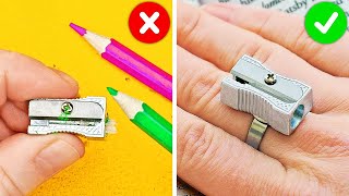 25種類の安上がりなDIYのジュエリーのアイデア || リングとペンダントとブレスレットのDIY