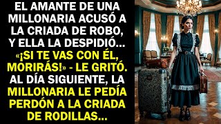 «¡Si te vas con él, morirás!» El amante de una millonaria acusó a la criada de robo...