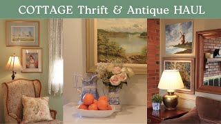 Shop & Decorate with Me! Cottage Style Thrift & Antique Haul Home Decorating Ideas