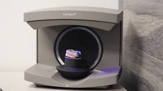 Digitizing a Single Arch Denture with 3Shape Trios and E Series Lab Scanner