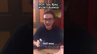 POV: Why Didn't They ban Sol Ring?! | Magic: The Gathering | #shorts #edh #mtg #commander