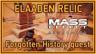 Mass Effect: Andromeda - Elaaden Angaran Relic location (Forgotten History quest)