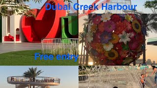 Dubai ലെ creek harbour ഇനി ആരും കണ്ടില്ലാന്ന് പറയരുത് |fizan’svlogs |creekharbouri