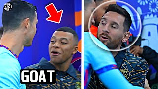 Messi, Mbappé, & Neymar Reaction's to Cristiano Ronaldo is PRICELESS 😲😀