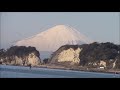 ☆10「白雪姫富士山」を愛でる鎌倉ぶらり散歩ー材木座海岸から逗子マリーナへ➁