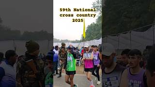 59th national cross country 2025 #crosscountry #youtubeshorts #59thcrosscountry #athelete #