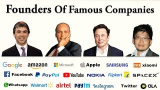 Founders Of Famous Companies | Company Founders