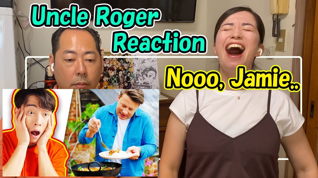 Uncle Roger HATE Jamie Oliver Butter Chicken /Japanese Lady Reaction ...