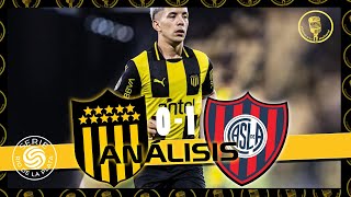 PEÑAROL 0 SAN LORENZO 1 análisis completo