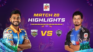 Highlights | Match 20: Rangpur Riders vs Khulna Tigers