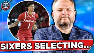 Sixers DRAFTING 7'0 SHOOTER with ELITE Athleticism? | Sixers News
