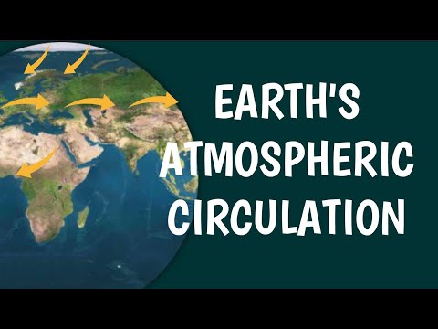 Can air in the atmosphere move all over the world?