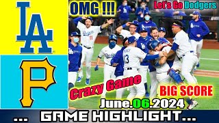 Los Angeles Dodgers vs. Pittsburgh Pirates (06/06/24) FULL GAME Highlights | MLB