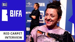 Jo Hartley - Sweetheart - BIFA 2021 Red Carpet Interview