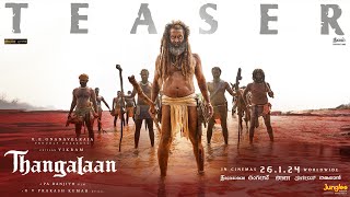 Thangalaan (Telugu) -Teaser | Chiyaan Vikram | K E Gnanavelraja |Pa Ranjith |G V Prakash Kumar