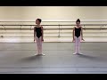 beginning ballet port de bras