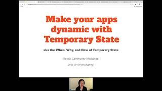 Make your apps dynamic with temporary state