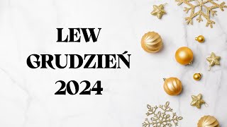 LEW♌ Spróbuj tego, zamiast analizować ✨ GRUDZIEŃ 2024  ✨ Tarot ✨ Horoskop