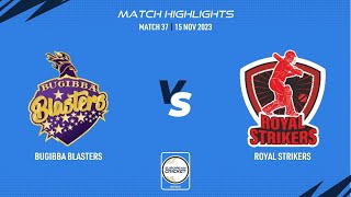 Match 37 - BBL vs RST | Highlights | ECS Malta, Encore | 15 Nov 2023 | ECS23.973