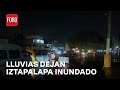 Iztapalapa sufre inundaciones y otras afectaciones por la Lluvia - Hora 21