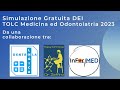 Risoluzione Quesiti Simulazione DEI - TOLC MEDICINA 2023